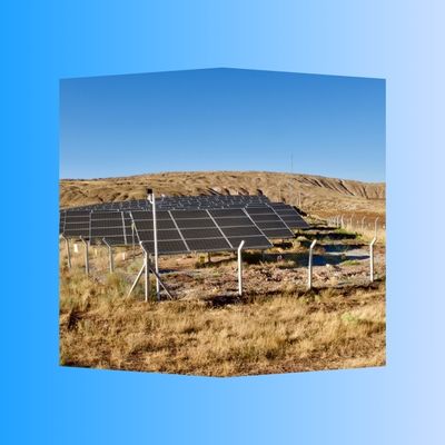 Large scale solar farm